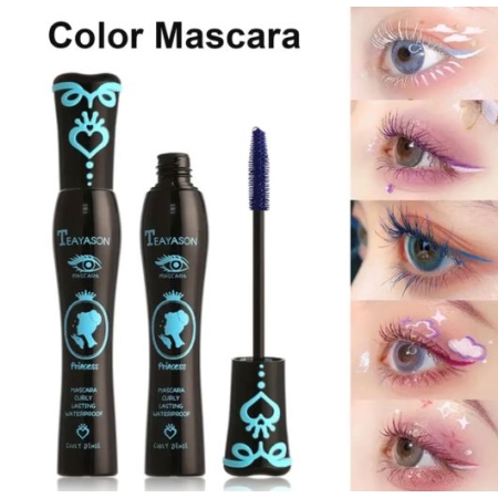 Tusz do Rzęs TEAYASON Mascara PRINCESS Wodoodporna- Kolory